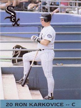 1993 Kodak Chicago White Sox #20 Ron Karkovice Front