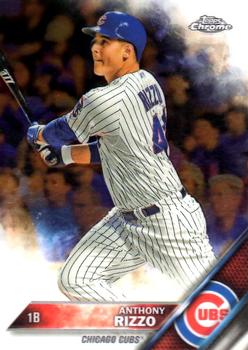 2016 Topps Chrome #87 Anthony Rizzo Front