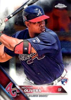 2016 Topps Chrome #89 Hector Olivera Front