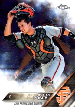 2016 Topps Chrome #125 Buster Posey Front