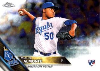 2016 Topps Chrome #126 Miguel Almonte Front