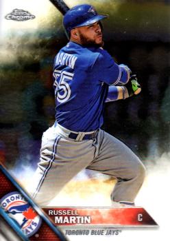 2016 Topps Chrome #135 Russell Martin Front