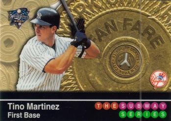 2000 Topps Subway Series - FanFare Tokens #SSR25 Tino Martinez  Front