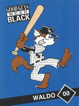 1992 Kodak Chicago White Sox #NNO Waldo The Wolf Front
