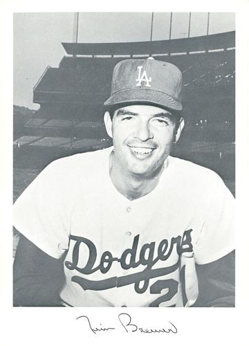 1970 Danny Goodman Los Angeles Dodgers Set E #NNO Jim Brewer Front