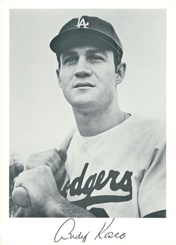 1970 Danny Goodman Los Angeles Dodgers Set E #NNO Andy Kosco Front