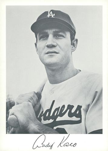 1969 Danny Goodman Los Angeles Dodgers Set E #NNO Andy Kosco Front