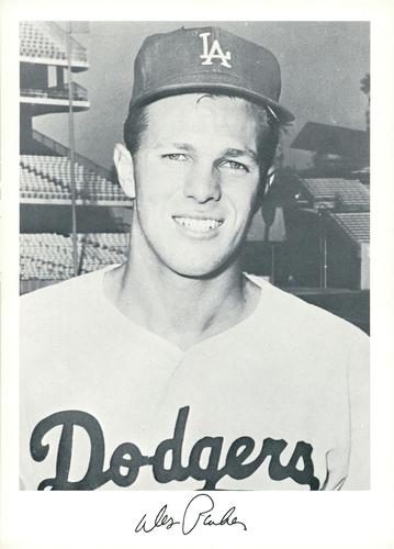 1969 Danny Goodman Los Angeles Dodgers Set E #NNO Wes Parker Front