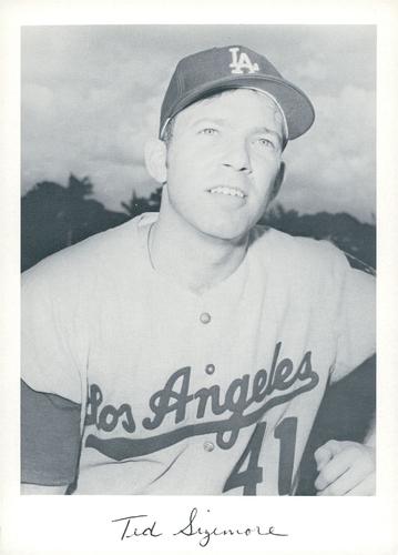 1969 Danny Goodman Los Angeles Dodgers Set E #NNO Ted Sizemore Front