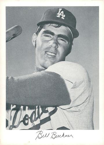 1974 Danny Goodman Los Angeles Dodgers Set D #NNO Bill Buckner Front