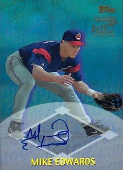 2000 Topps Traded & Rookies - Autographs #TTA16 Mike Edwards  Front