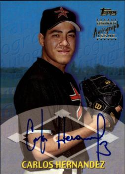 2000 Topps Traded & Rookies - Autographs #TTA50 Carlos Hernandez  Front