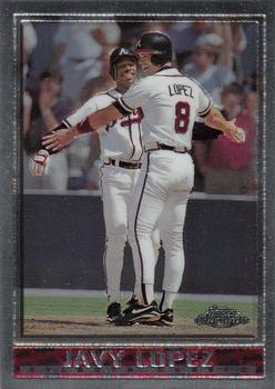 1998 Topps Chrome #183 Javy Lopez Front