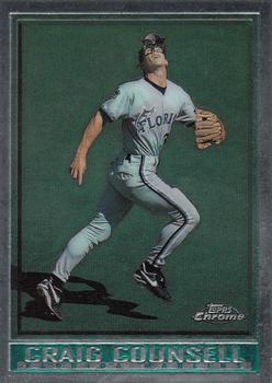 1998 Topps Chrome #343 Craig Counsell Front
