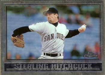 1998 Topps Chrome #402 Sterling Hitchcock Front