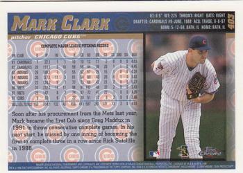 1998 Topps Chrome #403 Mark Clark Back