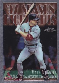 1998 Topps Chrome #478 Mark McGwire Front