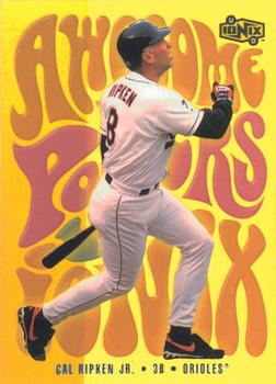 2000 UD Ionix - Awesome Powers #AP7 Cal Ripken Jr.  Front