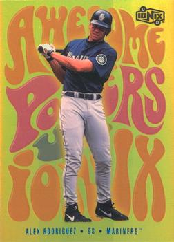 2000 UD Ionix - Awesome Powers #AP8 Alex Rodriguez  Front