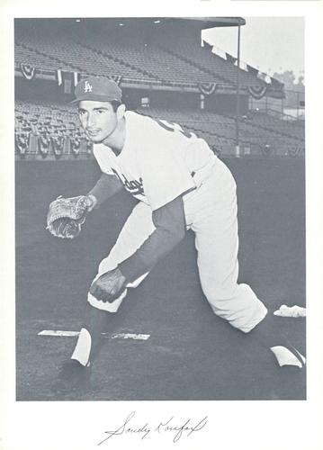 1967 Danny Goodman Los Angeles Dodgers Set F #NNO Sandy Koufax Front