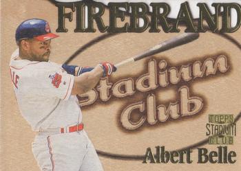 1997 Stadium Club - Firebrand Members Only #FB2 Albert Belle Front