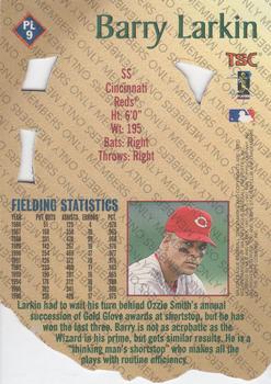 1997 Stadium Club - Patent Leather Members Only #PL9 Barry Larkin Back