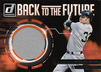 2016 Donruss - Back to the Future Materials #BF-NS Nick Swisher Front