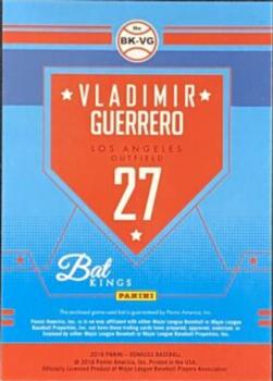 2016 Donruss - Bat Kings #BK-VG Vladimir Guerrero Back