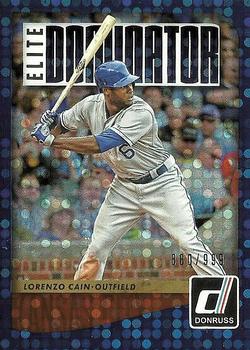 2016 Donruss - Elite Dominators #ED2 Lorenzo Cain Front