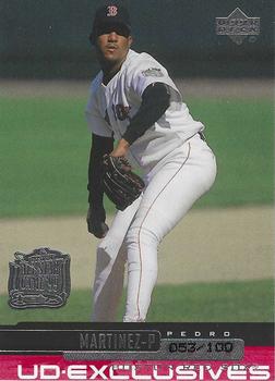 2000 Upper Deck - UD Exclusives Silver #63 Pedro Martinez  Front