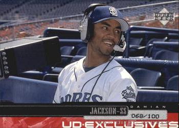 2000 Upper Deck - UD Exclusives Silver #219 Damian Jackson  Front