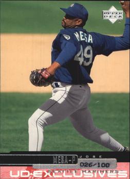2000 Upper Deck - UD Exclusives Silver #238 Jose Mesa  Front