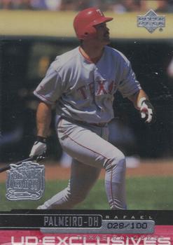 2000 Upper Deck - UD Exclusives Silver #249 Rafael Palmeiro  Front