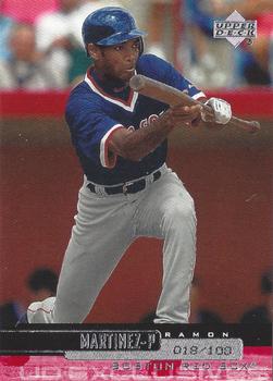 2000 Upper Deck - UD Exclusives Silver #334 Ramon Martinez  Front