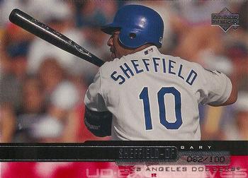 2000 Upper Deck - UD Exclusives Silver #409 Gary Sheffield  Front