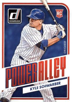 2016 Donruss - Power Alley #PA8 Kyle Schwarber Front