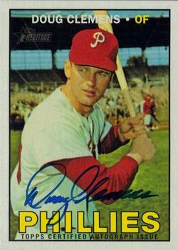 2016 Topps Heritage - Real One Autographs #ROA-DCL Doug Clemens Front