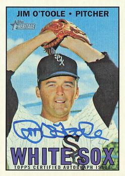 2016 Topps Heritage - Real One Autographs #ROA-JOT Jim O'Toole Front