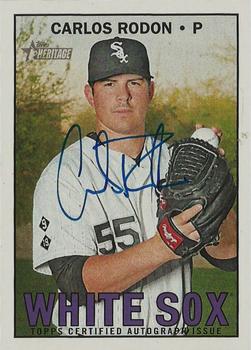 2016 Topps Heritage - Real One Autographs #ROA-CRO Carlos Rodon Front