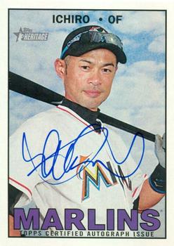2016 Topps Heritage - Real One Autographs #ROA-I Ichiro Front