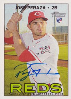 2016 Topps Heritage - Real One Autographs #ROA-JP Jose Peraza Front