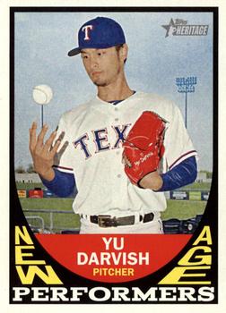 2016 Topps Heritage - New Age Performers #NAP-YD Yu Darvish Front