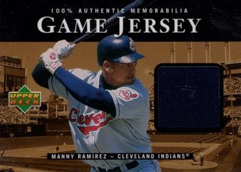 2000 Upper Deck - Game Jerseys Series One #MR Manny Ramirez Front