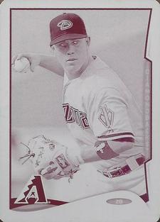 2014 Topps Mini - Printing Plates Magenta #292 Aaron Hill Front