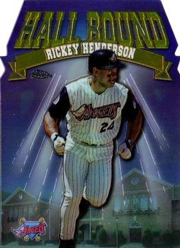 1998 Topps Chrome - Hall Bound #HB8 Rickey Henderson Front