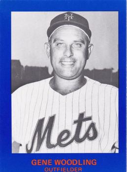 1982 Galasso 20 Years of New York Mets #9 Gene Woodling Front