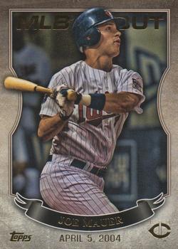 2016 Topps - MLB Debut Gold (Series 1) #MLBD-21 Joe Mauer Front