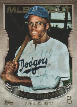2016 Topps - MLB Debut Gold (Series 1) #MLBD-30 Jackie Robinson Front