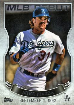 2016 Topps - MLB Debut Silver (Series 1) #MLBD-25 Mike Piazza Front