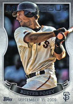2016 Topps - MLB Debut Silver (Series 1) #MLBD-26 Buster Posey Front